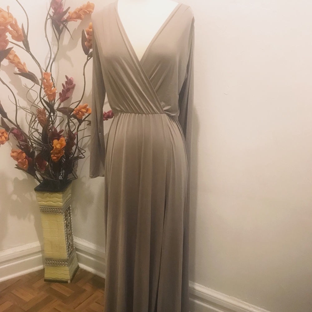 Blush long dress